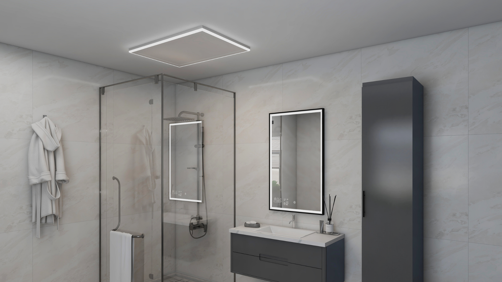 An Innovative Duo: Infrared Panels with Integrated LED Lighting!
