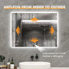 Mirror LED Infrared Heating 100 x 60 x 2,2 cm - 350 Watt