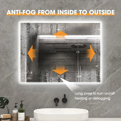 Mirror LED Infrared Heating 100 x 60 x 2,2 cm - 350 Watt