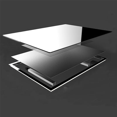 Infraredpanel Glass Black 